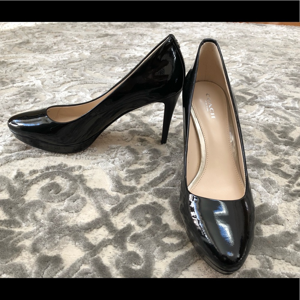 Coach Giovanna Patent Leather Pumps Sz. 6.5